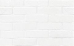 Плитка стінова White Bricks Structure 250x400x8,5 Cersanit LC-8753