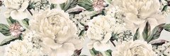 Плитка стінова Gracia White Flower SAT 200x600x8,5 Cersanit LC-31818