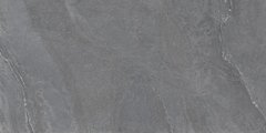 Плитка керамогранітна Stonehenge Темно-сірий LAP 597x1197x10 Nowa Gala LC-22552