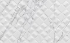 Плитка стінова Elba сатін сірий рельєф 250x400x7,5 Golden Tile LC-10174
