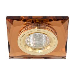 Вбудований світильник Feron 8150-2 коричневий золото 3492
