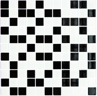 Мозаїка GM 4001 С2 Black-White 300x300x4 Котто Кераміка LC-1099
