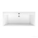 uBQ180SQE2DV-01 SQUARO EDGE 12 Ванна 180х80см, білий (1уп) (1 сорт) 261275
