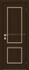 Міжкімнатні двері Versal Esmi, Горіх борнео RD-232