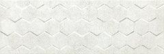 Плитка стінова Universal White Hexagon RECT 250x750x9 Ceramika Color LC-22365