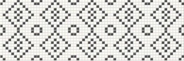 Декор Black & White Mosaic 25x75 код 2811 Опочно LC-950