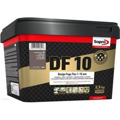 Затирка для швів Sopro DF 10 1080 темно-сіра №70 (2,5 кг) LC-33381