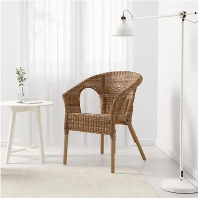 IKEA AGEN (500.583.76) Стілець, ротанг, бамбук ДК-500.583.76
