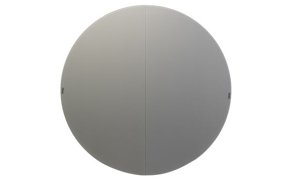 Стол МДФ+матовое стекло TML-519 серый VM-1073