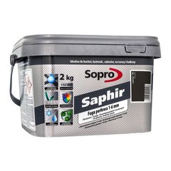 Затирка для швів Sopro Saphir 9524 чорна №90 (2 кг) LC-2286