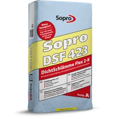 Гідроізоляційна суміш двокомпонентна Sopro DSF 423 А (24 кг) LC-2289