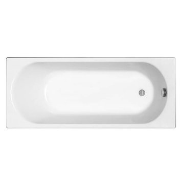 XWP136000N OPAL PLUS Ванна акрилова прямокутна 160х70 см, біла, без ніжок (1 сорт) 354250