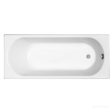 XWP136000N OPAL PLUS Ванна акрилова прямокутна 160х70 см, біла, без ніжок (1 сорт) 354250