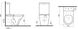 5114 30 Tribeca Унітаз підвісний безобідковий із шумоізоляцією та кріпленням WB9N, білий матовий C508607WH