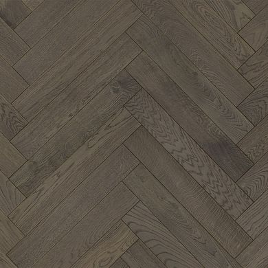 Паркетная доска ESTA PARKET Дуб BC Lava Grey ёлочка, экстра матовый лак, 14005 14005