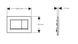 Кнопка зливу Sigma 30 (115.883.01.1) білий мат, Geberit LC-27883