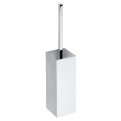 118113092 Plaza Туалетна щітка висока біла з тримачем(метал), Bemeta LC-3952
