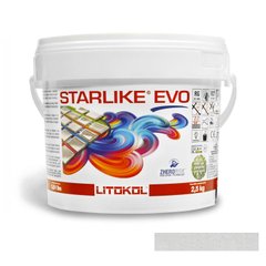 Клей-зат STARLIKE EVO 105/2.5кг Титановий (1 сорт) 464491