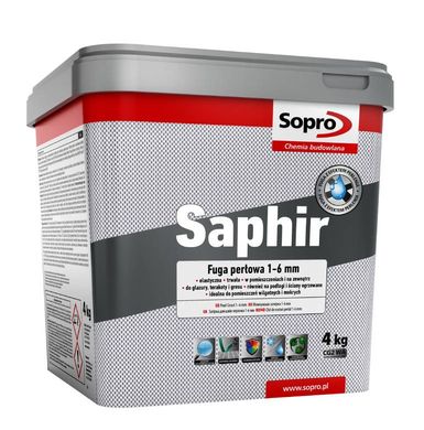 Затирка для швів Sopro Saphir 9506 ваніль №30 (4 кг) LC-28038