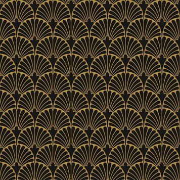 Плитка керамогранітна Art Deco Black Manhattan Natural 297,5x297,5x9,9 Aparici LC-25532