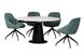 Керамічний стіл TML-831 грей бьянко Перлина+чорний VM-1108