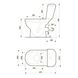 MERIDA 772 011 3/6л Компакт з поліпропіленовим сидіннями з металевими кріпленнями (1 сорт) 529895