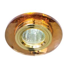 Вбудований світильник Feron 8050-2 коричневий золото 3498