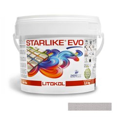 Клей-зат STARLIKE EVO 110/2.5кг Сірий перламутр (1 сорт) 464492
