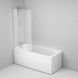 Душова шторка для ванни, прозоре скло 80х140 см AM.PM WU90BS-080-140CT Gem WU90BS-080-140CT