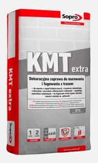Розчин для кладки та затирки клінкерної цегли з трасом Sopro KMT Extra 286 антрацит (25 кг) LC-37178
