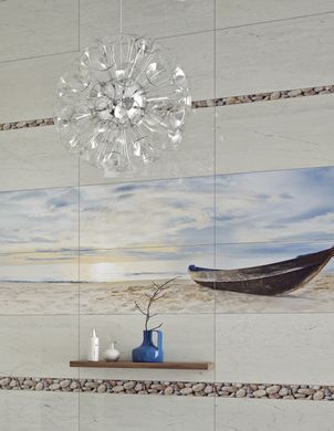 Плитка стінова Crema Marfil Sunrise бежевий 300x600x10,2 Golden Tile LC-1212