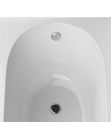 18080130UM Ванна ART штучний камінь з сифоном 1798*852*518 мм, біла матова W72A-170-070W-A2