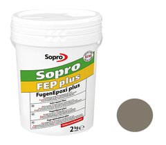 Затирка для швів Sopro FEP plus 1503 кам'яно-сіра №22 (2 кг) LC-8790