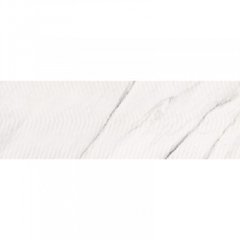 CARRARA CHIC WHITE CHEVRON STRUCTURE GLOSSY (1 сорт) 459850