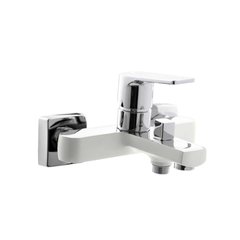 Змішувач для ванни Azure (156805006) білий-хром, Adell LC-19419