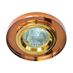 Вбудований світильник Feron 8060-2 коричневий золото 2798