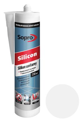 Силікон Sopro Silicon 050 білий №10 (310 мл) LC-1633